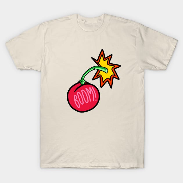 Cherry Bomb! T-Shirt by Donulo Designs